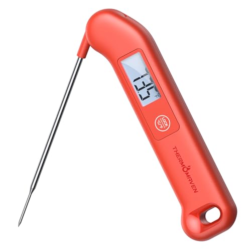 Digital Meat Thermometer - Instant Read, Waterproof, NIST Certified