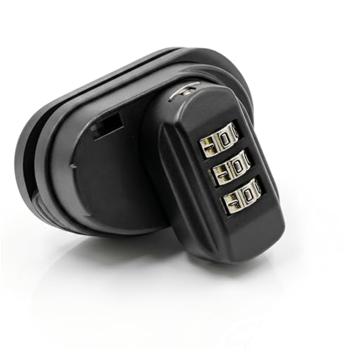 3-Digit Combination Trigger Lock for Firearms - Pure Black