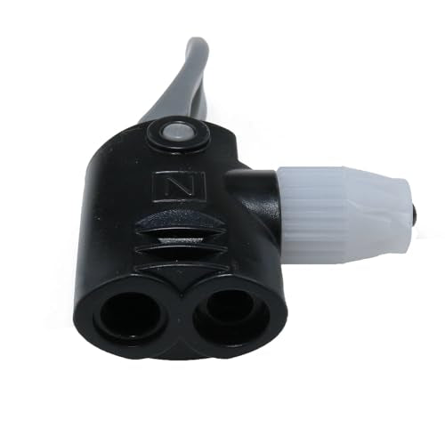 Dual Head Bike Pump Adapter for Presta and Schrader Valves - 2 Pack