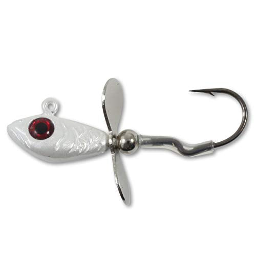 Whistler Jig Fishing Lure - Glow / 1/4 Oz