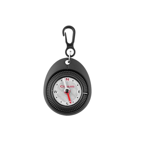 Coghlan's Trail Compass 7.87-Inch Liquid-Filled Navigational Tool for Hiking Camping