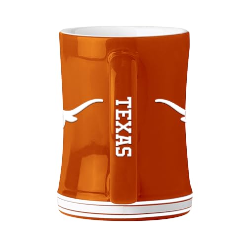 Texas Longhorns 14oz Ceramic Relief Mug - Officially Licensed
