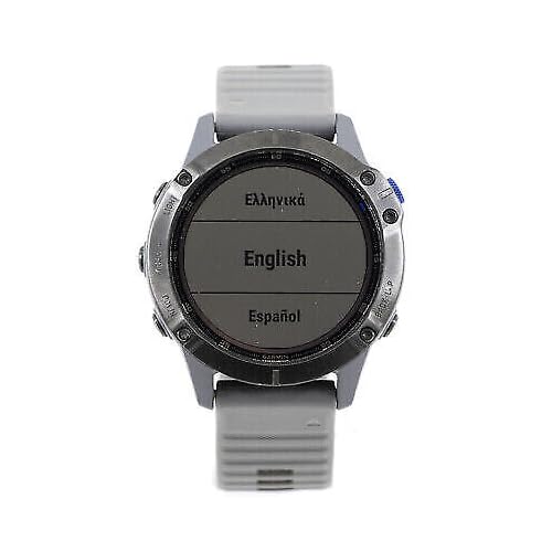 Garmin Fenix 6 Pro Solar GPS Watch - 1.4-Inch Display, Black