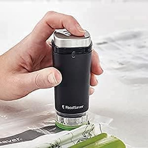 FoodSaver Handheld Vacuum Sealer - Cordless Design for Zipper Bags & Containers | Model FS1120