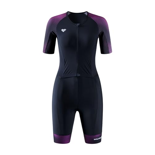 Women's Sleeveless Triathlon Suit with Chamois & UPF 50+