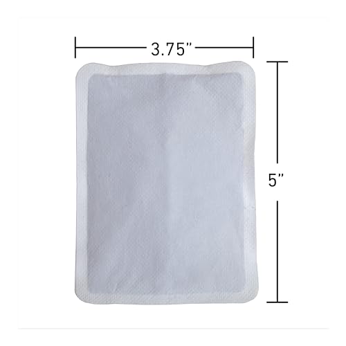 HotHands Body Warmers Bulk Pack 20 Pairs 4x6 Inch Air Activated Winter Warmers