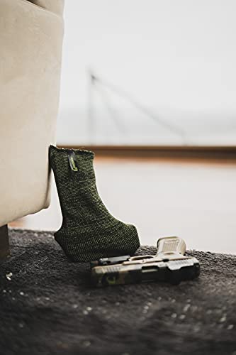 Silicone Treated Pistol Gun Sock - 14-Inch Rust-Preventing Firearm Cover
