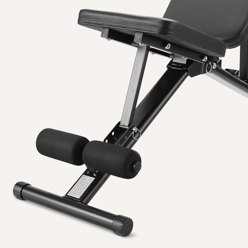 Adjustable Weight Bench for Home Gym - Supports 660 lbs, Foldable