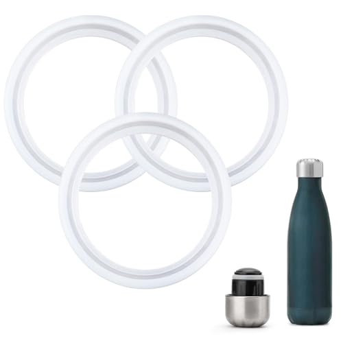 Silicone Water Bottle Gasket Replacement Rings - 3 Pack