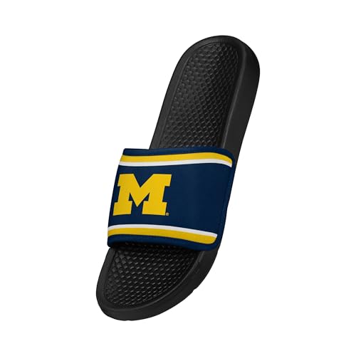 NCAA Printed Team Logo Slide Sandals for Men – Comfortable & Stylish