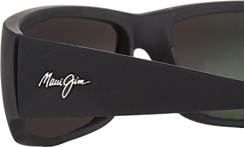 Polarized Wrap Sunglasses - Matte Black Rubber/Neutral Grey - 64mm