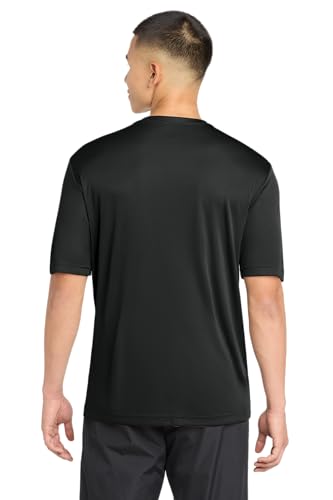 SPORT-TEK PosiCharge Competitor Tee Large Black Men's Activewear