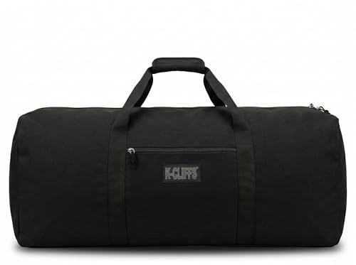 Large Heavy Duty Cargo Duffel Bag for Sport Gear & Travel