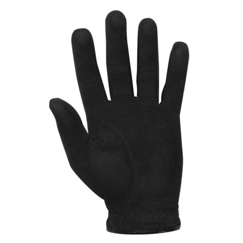 Men's RainGrip Golf Gloves - Black, Medium-Large, Pair
