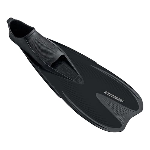 SEAC Speed Snorkeling Fins Black / 8½-9½ US Lightweight Dive & Swim Fins