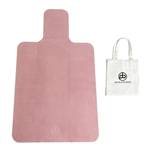 Pilates Reformer Mat - Dusty Pink, Non-Slip, Sweat-Wicking