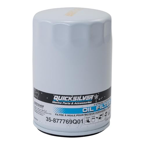 Quicksilver Oil Filter for Mercury Verado 6-Cylinder Outboards | Marine Engine Replacement