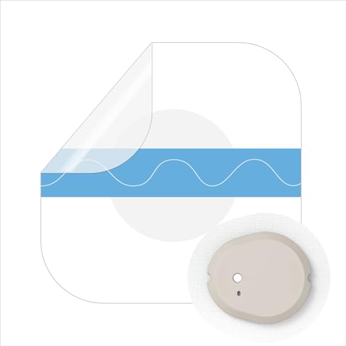 Waterproof Dexcom G7 Over Patches - 50 Pack, Breathable & Transparent