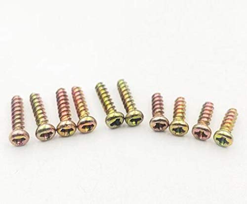 10 PCS Y Tri-Wing & X Cross Screws for Gameboy GBA GBC