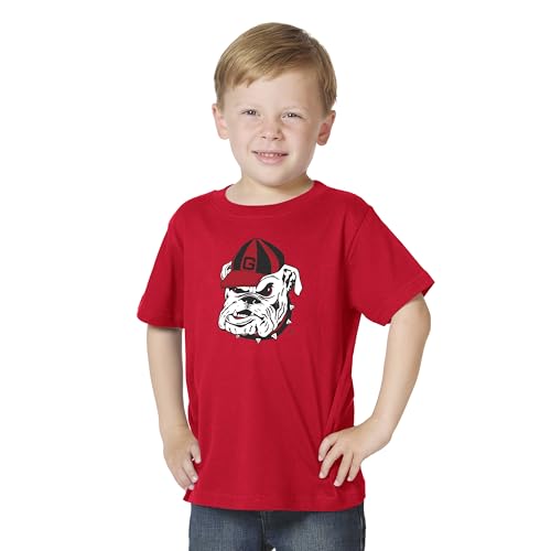 Georgia Bulldogs Toddler Big Logo T-Shirt - 100% Cotton - 4T