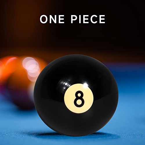 Replacement #8 Billiard Pool Ball - 2.25 Inch Black - 1-Pack