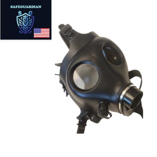 Israeli Gas Mask with 40mm Premium Filter Respirator, Paintball, Halloween, Welding, Chemical
