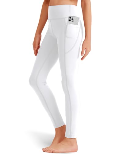 High Waisted Girls Athletic Leggings with Pockets - Kids