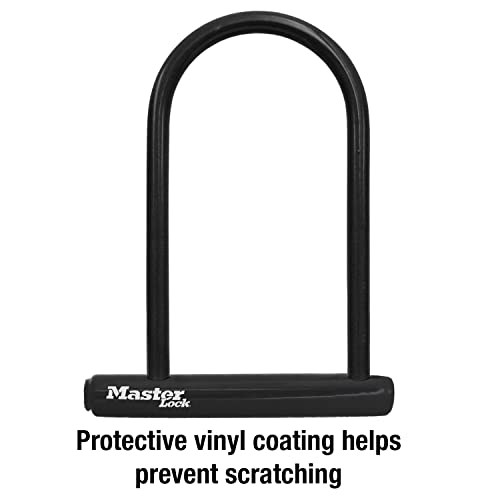 7-1/4 Inch U-Lock Keyed Bike Lock - Anti-Theft Security Device