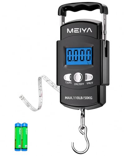 Digital Fishing Scale with Comfortable Grip - 110lb/50kg