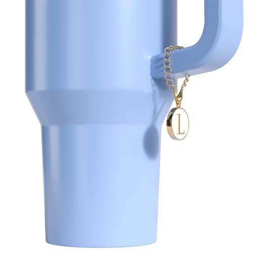 Personalized Initial Straw Cover Cap for Stanley Cup - 10mm