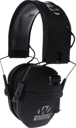 Walker's Razor Slim Electronic Earplugs for Hearing Protection