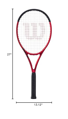 Wilson Clash 100UL V2 Unstrung Performance Tennis Racket - Grip Size 2-4 1/4"