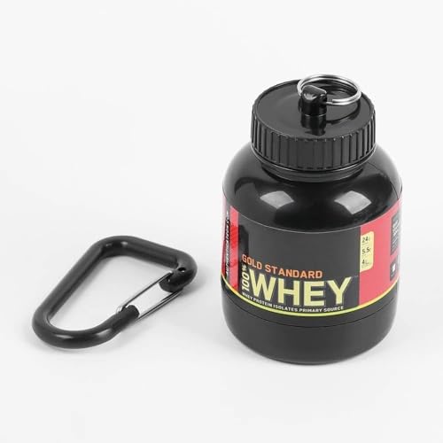 Portable Protein Powder Keychain Container - 1 Pack