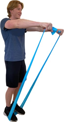 Non-Latex Resistance Bands Set - 3 Pack for Exercise & Rehab