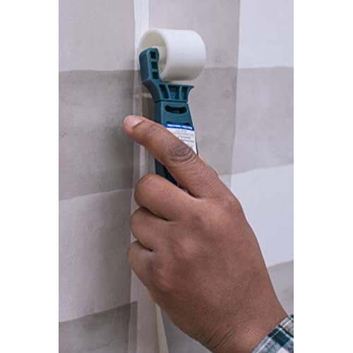 Roman Wallpaper Seam Roller, White, 1.25-inch