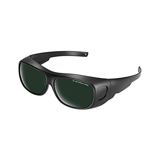 LPSAFP IPL Laser Safety Glasses, 200nm-2000nm - Black
