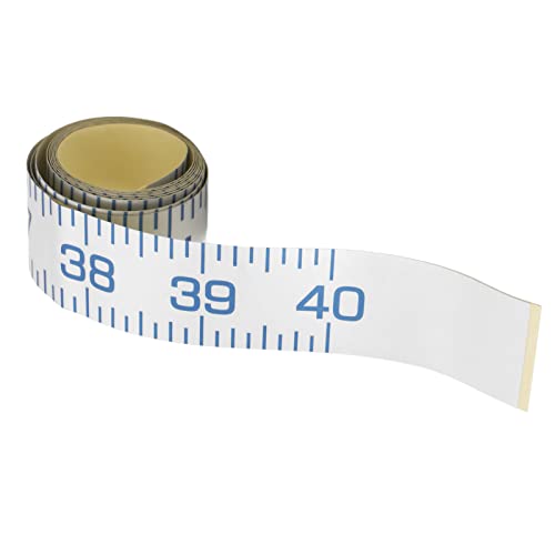 40-Inch Fish Measuring Tape with Adhesive Backing - Waterproof
