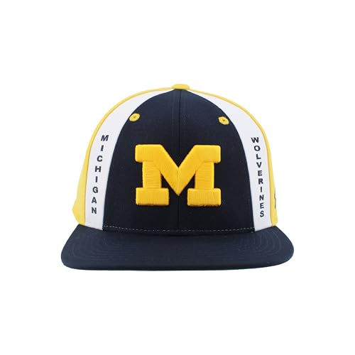 Michigan Wolverines NCAA Adjustable Snapback Hat - Team Color, One Size
