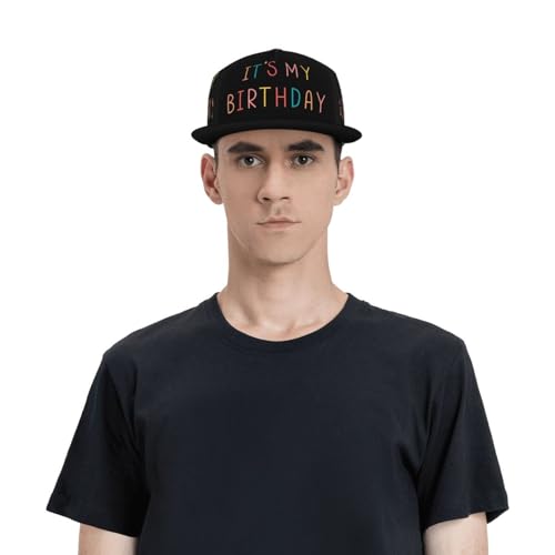 BIEGAS Birthday 2 Snapback Hat - Adjustable Flat-Brim Party Cap for Men & Women