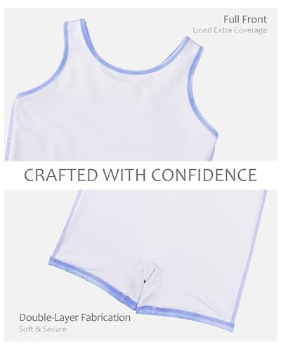Gymnastics Leotard for Girls - Cloudburst Purple, 4-5T