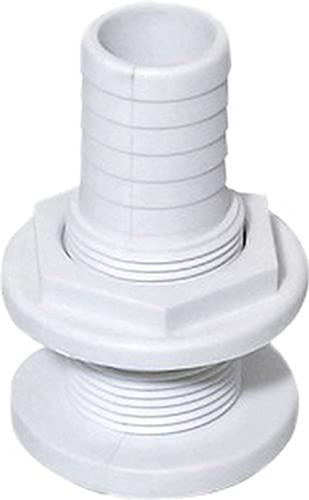 7/8-Inch Nylon Jaw Slide for Marine Hardware - White