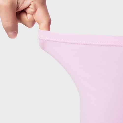 Girls Cotton Underwear Pack of 5 - Soft Cotton Boxer Briefs for Kids, Candyshorts 10-12