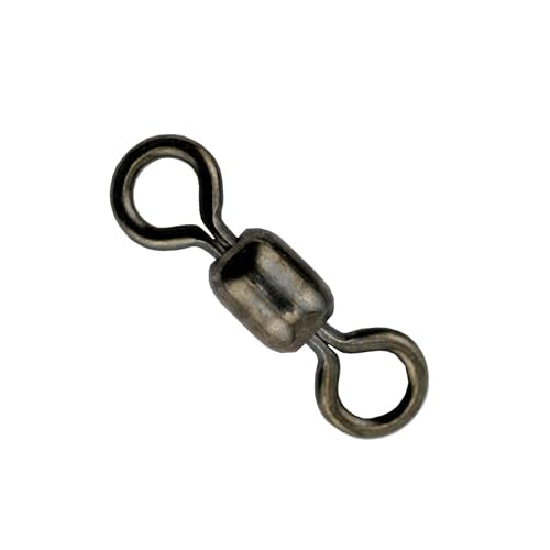 Mighty Mini Stainless Steel Crane Swivels - 511lb Test - 5 Pieces, Gunmetal