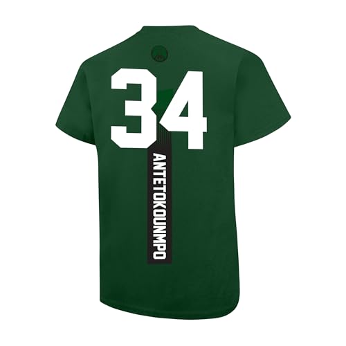 Milwaukee Bucks Giannis Antetokounmpo T-Shirt - Super Soft Crew Neck