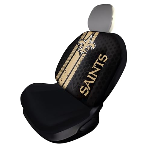 New Orleans Saints Rally Seat Cover - Universal Fit, Machine Washable