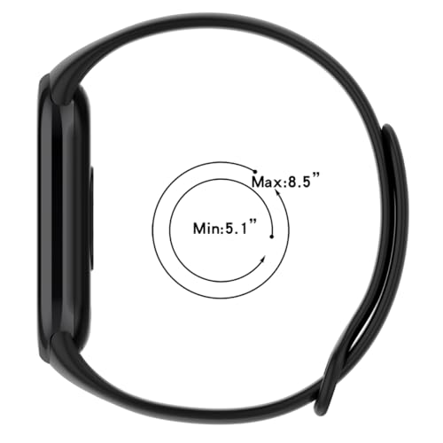 Soft Silicone Replacement Watch Band for Xiaomi Mi Band 8