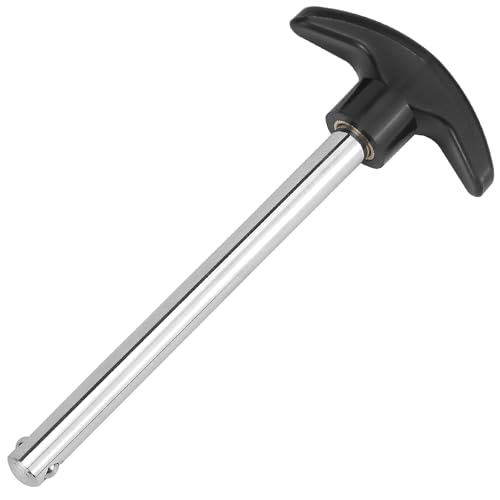 Crescent-Shaped Weight Stack Pin - 3/8 Inch Diameter, 4.4 Inch Locking Space