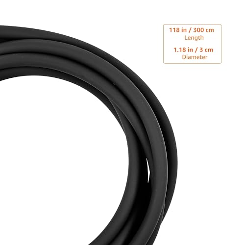 Adjustable Jump Rope for Cardio & Workouts - Black, 118 Inches