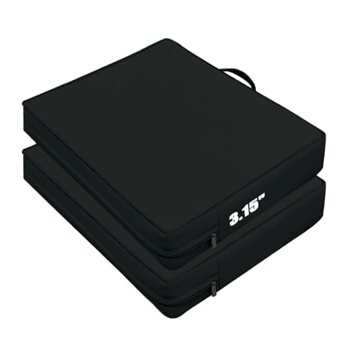 Foreard Waterproof Stadium Seat Cushion 3.15 Inches Thick Portable Bleacher Pad