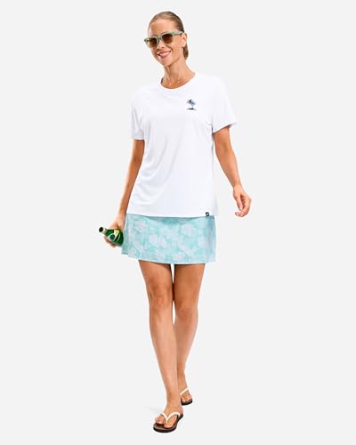 Women's UPF 50+ UV Sun Protection Short Sleeve Fishing Shirt - Lightweight & Quick Dry